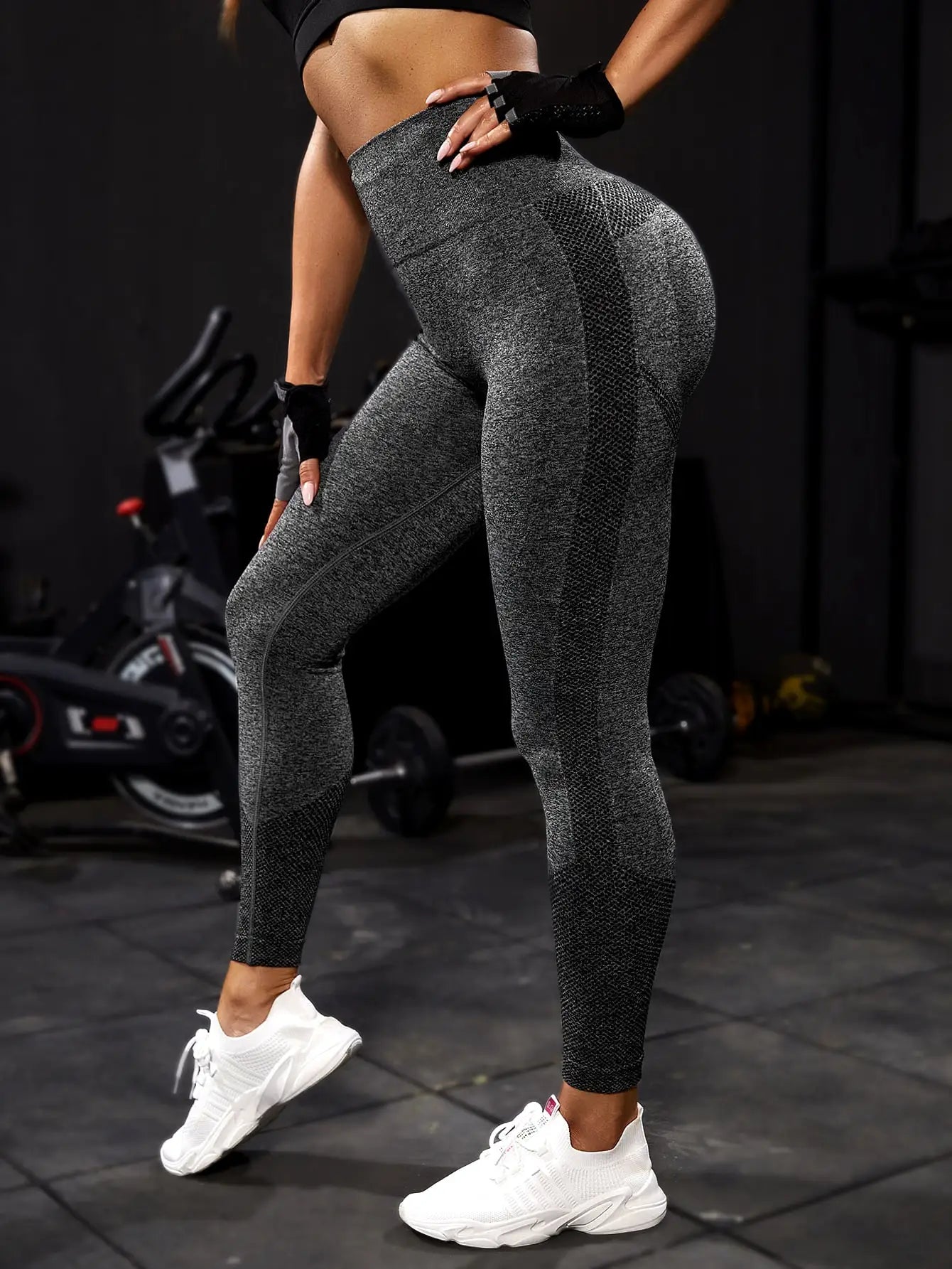 Leggings Deportivos sin costura para Mujer – Estilo Push Up, Perfectos para Yoga, Gym o Uso Diario