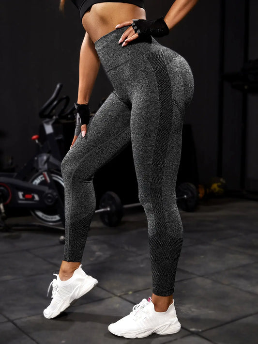 Leggings Deportivos sin costura para Mujer – Estilo Push Up, Perfectos para Yoga, Gym o Uso Diario
